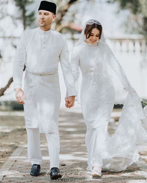 Baju Nikah Putih Trend 2020 Foto Perkawinan Pengantin Gaun Pesta