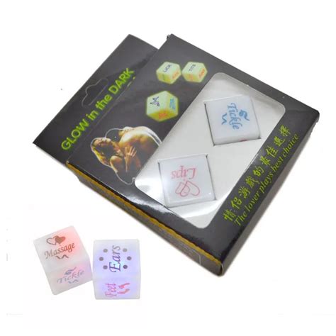 4pcslot Led Sexy Dice Luminous Dice Sexy Toys For Lover Adult Products