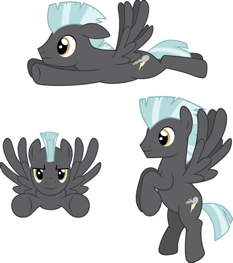 MLP Vector Standard Pegasus Stallion In Air By OutlawQuadrant On