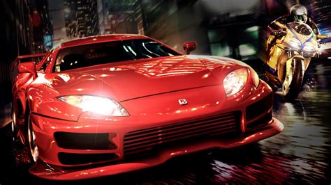 Wallpaper Midnight Club 2 Midnight Club Street Racing Red City