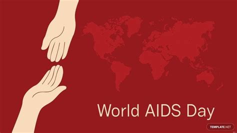 World AIDS Day Vector Background In Illustrator PSD PNG SVG EPS PDF Download