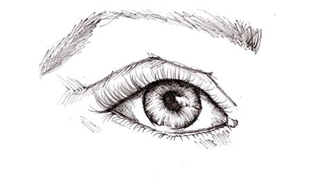 Desen Cu Un Ochi Pe Hartie Eye Drawing On Paper With A Marker Youtube