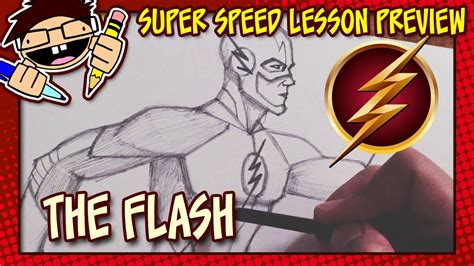 You can even save your creation. Lesson Preview: How to Draw THE FLASH (THE CW TV Series ...