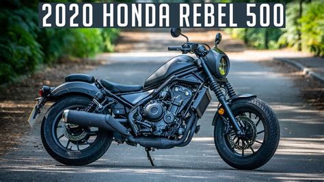 2020 Honda Rebel 500 First Ride Review Youtube