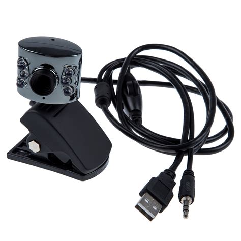 200 M Pixel Usb 6 Led Webcam Mic Pc Laptop Camera In Webcams From