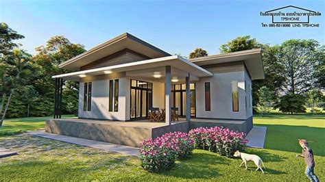 Modern L Shaped Bungalow On A Raised Platform Cool House Concepts