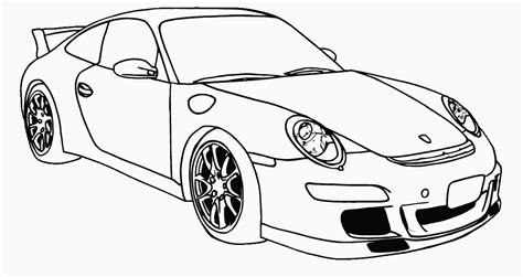 Dibujos Para Colorear Coches Deportivos páginas para colorear