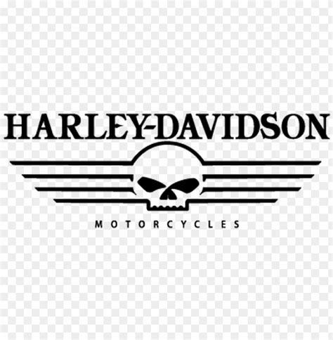 Free Download Hd Png Harley Davidson Motorcycle Logo Skull Png