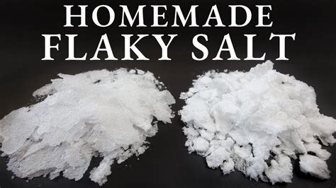 How To Make Flaky Salt At Home Easy Money Saving Technique Youtube