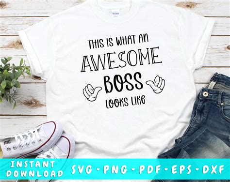 This Is What An Awesome Boss Looks Like Svg By Lemonstudiocreations