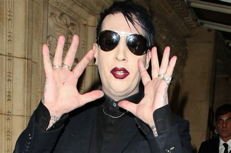 Marilyn Manson Selling A Dildo With His Face On It