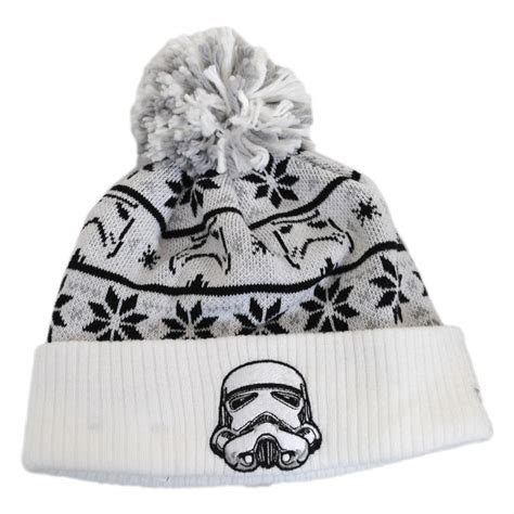 New Era Star Wars Stormtrooper Sweater Knit Beanie Hat Animation