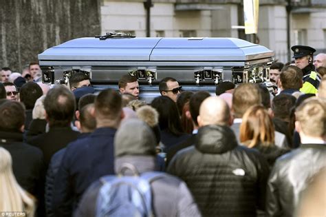 funeral of dublin gangster david byrne executed at boxing match weigh in revealed daily mail