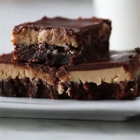 Chocolate Peanut Butter Box Brownies Video Brownie Desserts Recipes