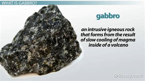 Gabbro Rock Composition Uses And Facts Lesson