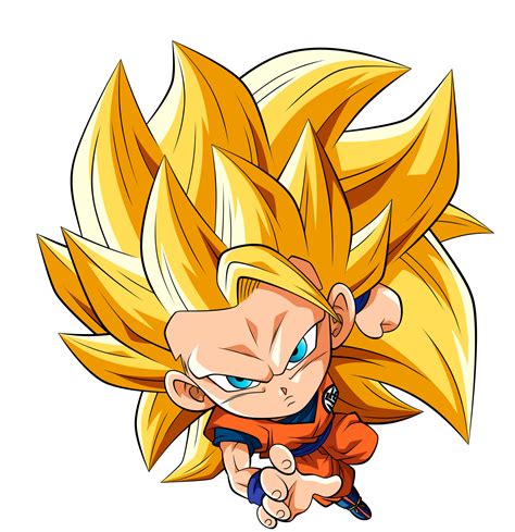 Goku Ssj3 Chibi 1 By Ssjrose890 On Deviantart