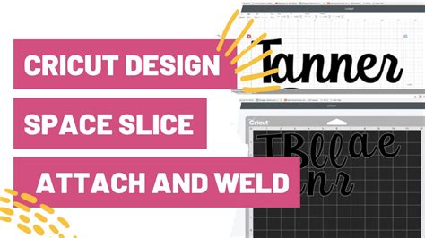 Cricut Design Space Slice Attach And Weld Makers Gonna Learn