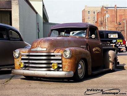 Rat Rod Truck Chevy Wallpapers Garage Trucks