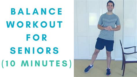 A seated workout encompasses far more than movements. Balance Exercises for Seniors - Seniors Exercises - YouTube