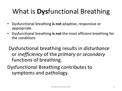 Dysfunctional Breathing Context Causes And Contributing Spree Cast