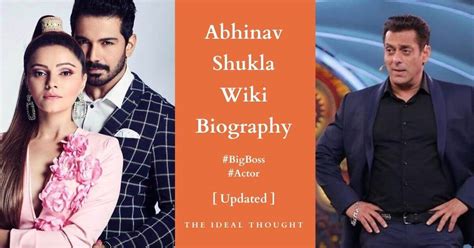 13 Amazing Secrets Of Abhinav Shukla Wiki Biography 2021