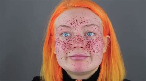 Youtuber Tries To Give Herself Henna Freckles And It Went Downhill
