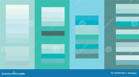 Color Trends Blue And Green Turquoise Color Palettes Harmony