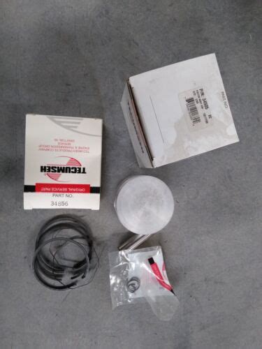 Genuine Tecumseh 34505 Piston Kit 020 Oversized Fits Hh50 And Hh60