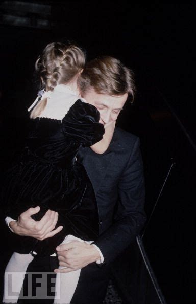 November 22 1985 Mikhail Baryshnikov With His Daughter Alexandra