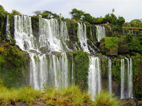 Argentina The Iguazu Waterfalls One Of Mother Natures Most
