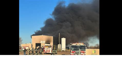 miles city neighborhood evacuated following large industrial fire