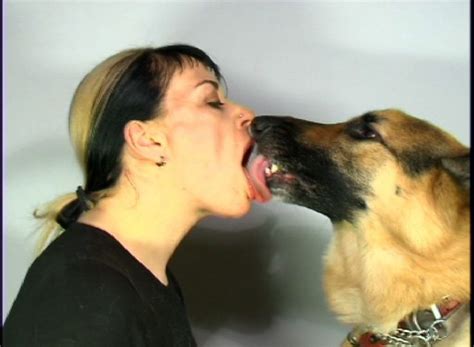 Woman And Dog A Special Bond
