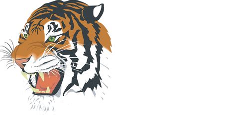 Download Tiger Png Logo Roaring Tiger Head Clip Art Full Size Png