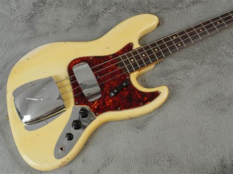 1964 Fender Jazz Bass Olympic White Ohsc Atb Guitars Ltd