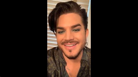 Adam Lambert Instagram Live Sep 5 2019 Youtube