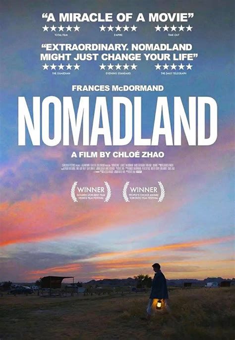 Hollywood Movie Review Nomadland Exquisite Cinema Much Ado