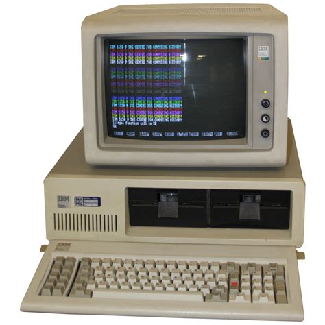 Ibm 5150 With Cga Monitor Computer Computing History Gaming Pc