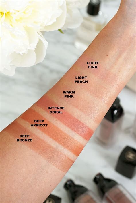 Introducir 83 Imagen Chanel Complexion Touch Swatches