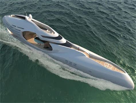 Your hand is 4 feet above the ground. High-Tech 360: Infinitas, 300 foot yacht concept