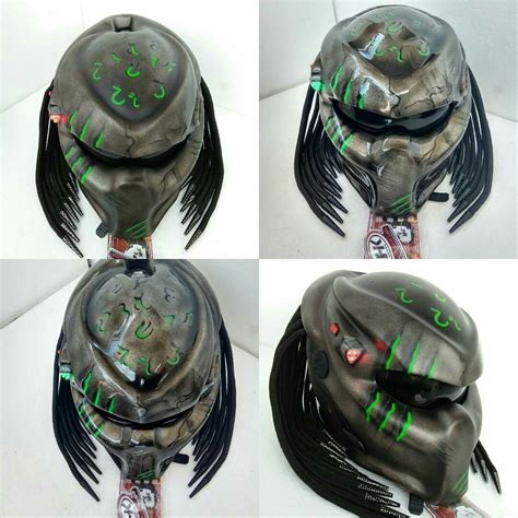 Share the best gifs now >>>. Predator Mask made of fiberglass + the real helmet inside ...