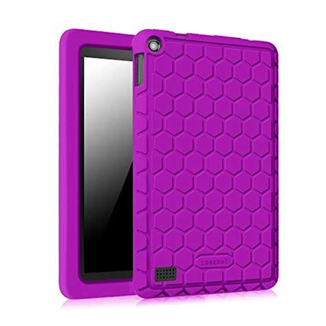 Fintie Silicone Case For Amazon Fire Previous Generation Honey Comb