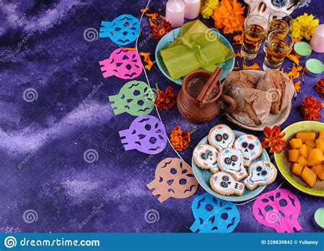 Traditional Day Of The Dead Food Stock Photo Image Of Traditional