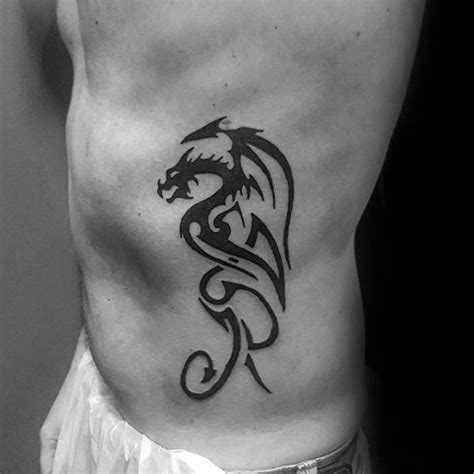 60 Simple Dragon Tattoos For Men Fire Breathing Ink Ideas