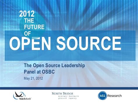 The 2012 Future Of Open Source Survey Results
