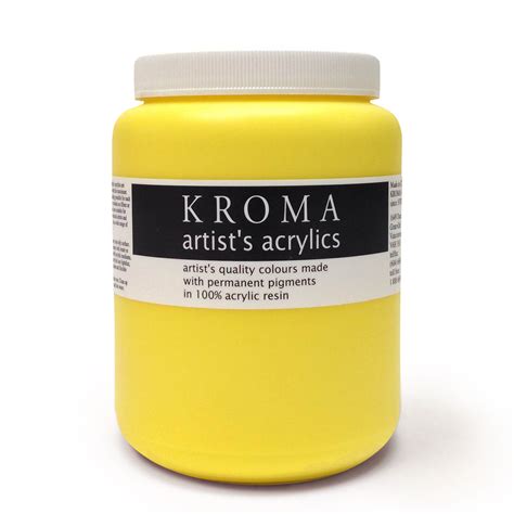 Cadmium Light Yellow Kroma Artists Acrylics