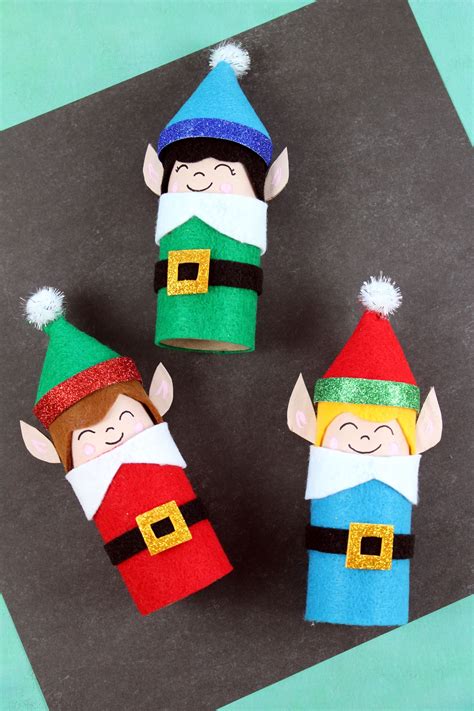 christmas craft ideas with paper towel rolls 20 festive diy crafts from toilet diverse