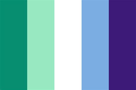 Pride Mlm Flag Color Palette