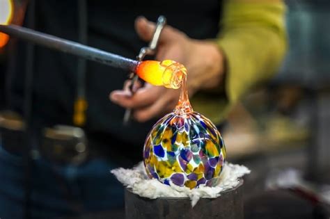 The Art Of Glass Blowing Lineart