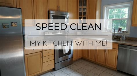 Brandimae clean my kitchen 2. Speed Clean My Kitchen with Me! - YouTube