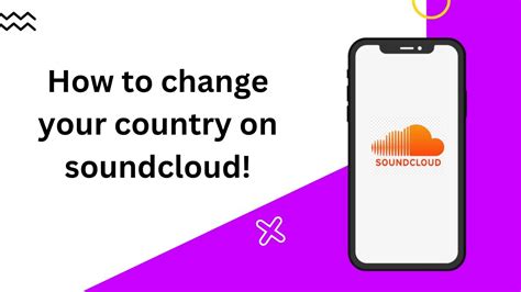 How To Change Your Country On Soundcloud 2023 Youtube